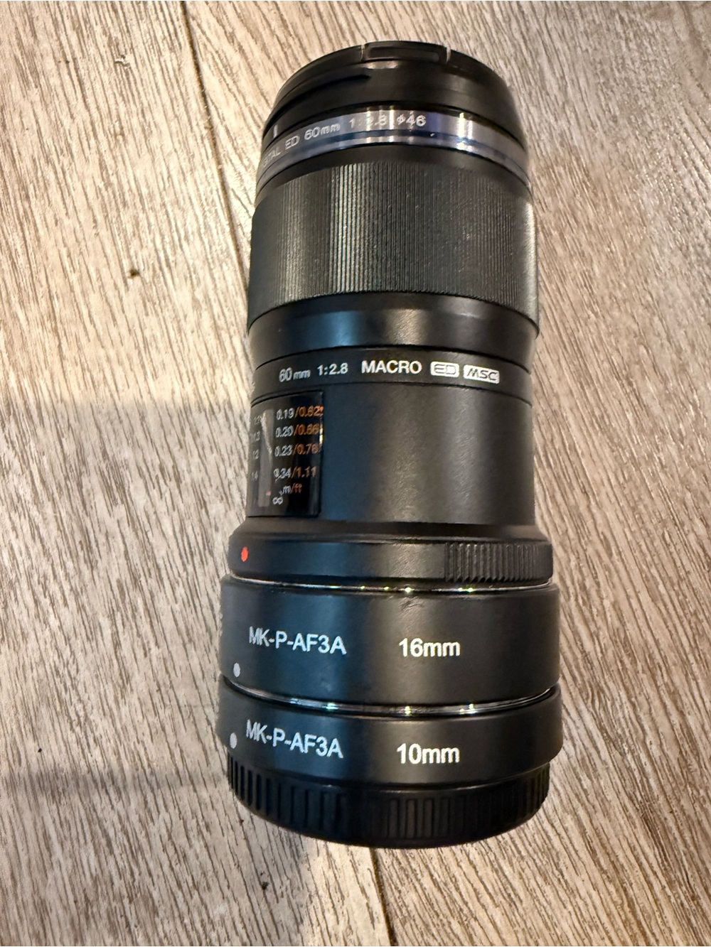 OlympusM.Zuiko60mmf/2.8MacroLens+ExtensionTubes–MicroFourThirds